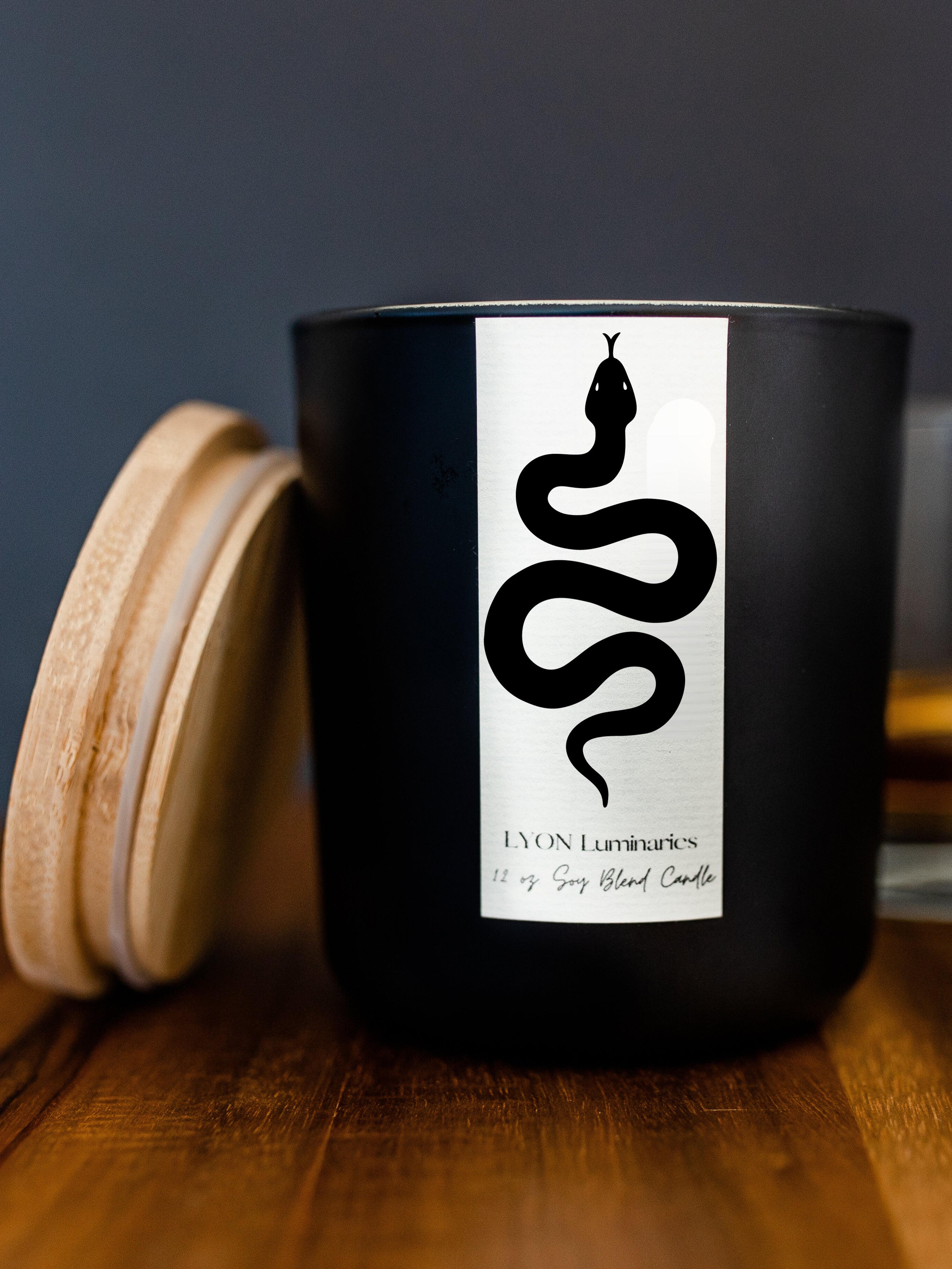 Luxe LYON Exotics Cusom Scented Soy Blend Candle